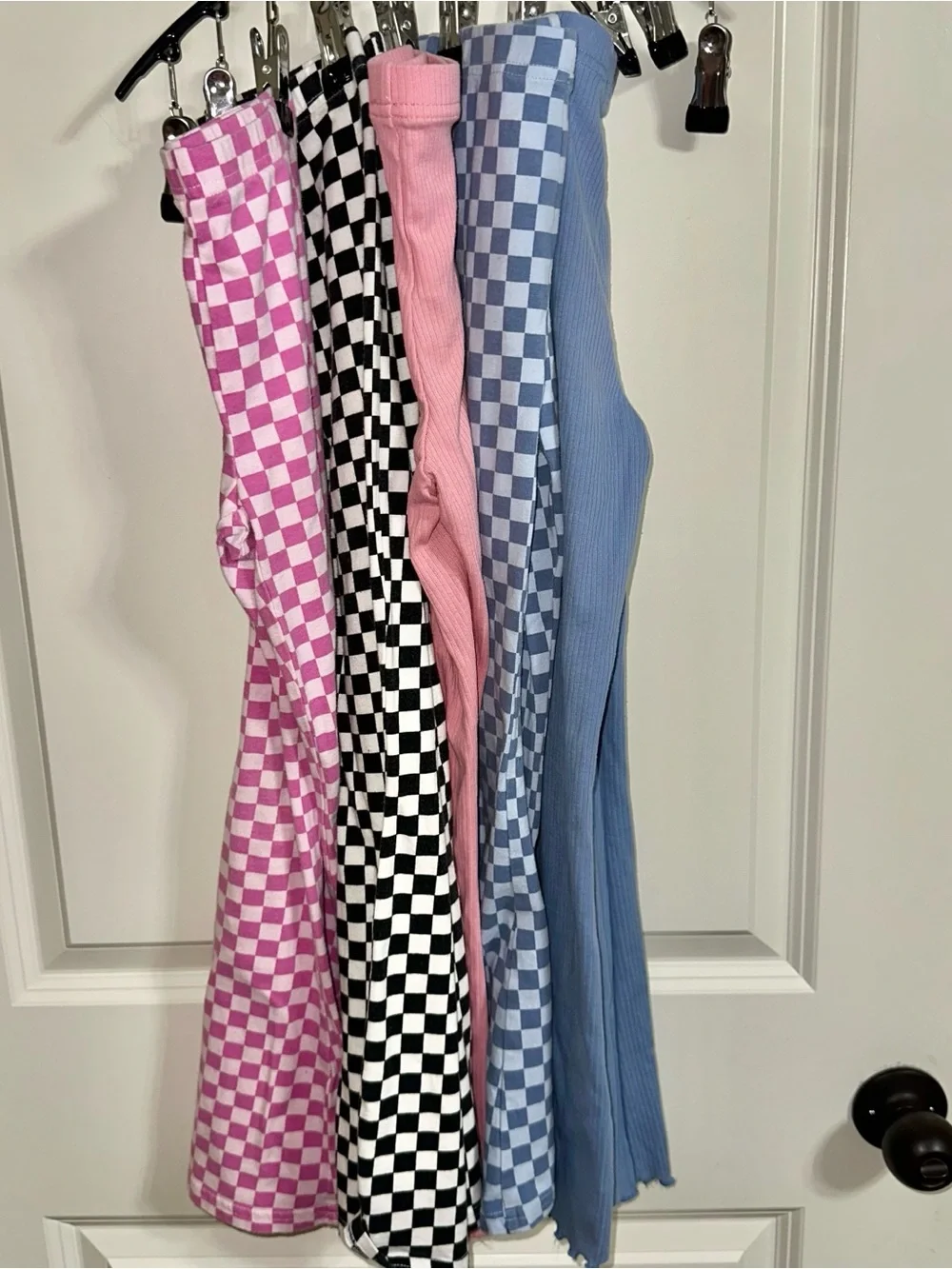 Lot of 5 Girls Flare Pants Sz 6/7